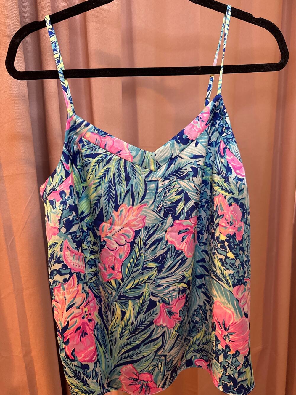 Lily Pulitzer silky tank top